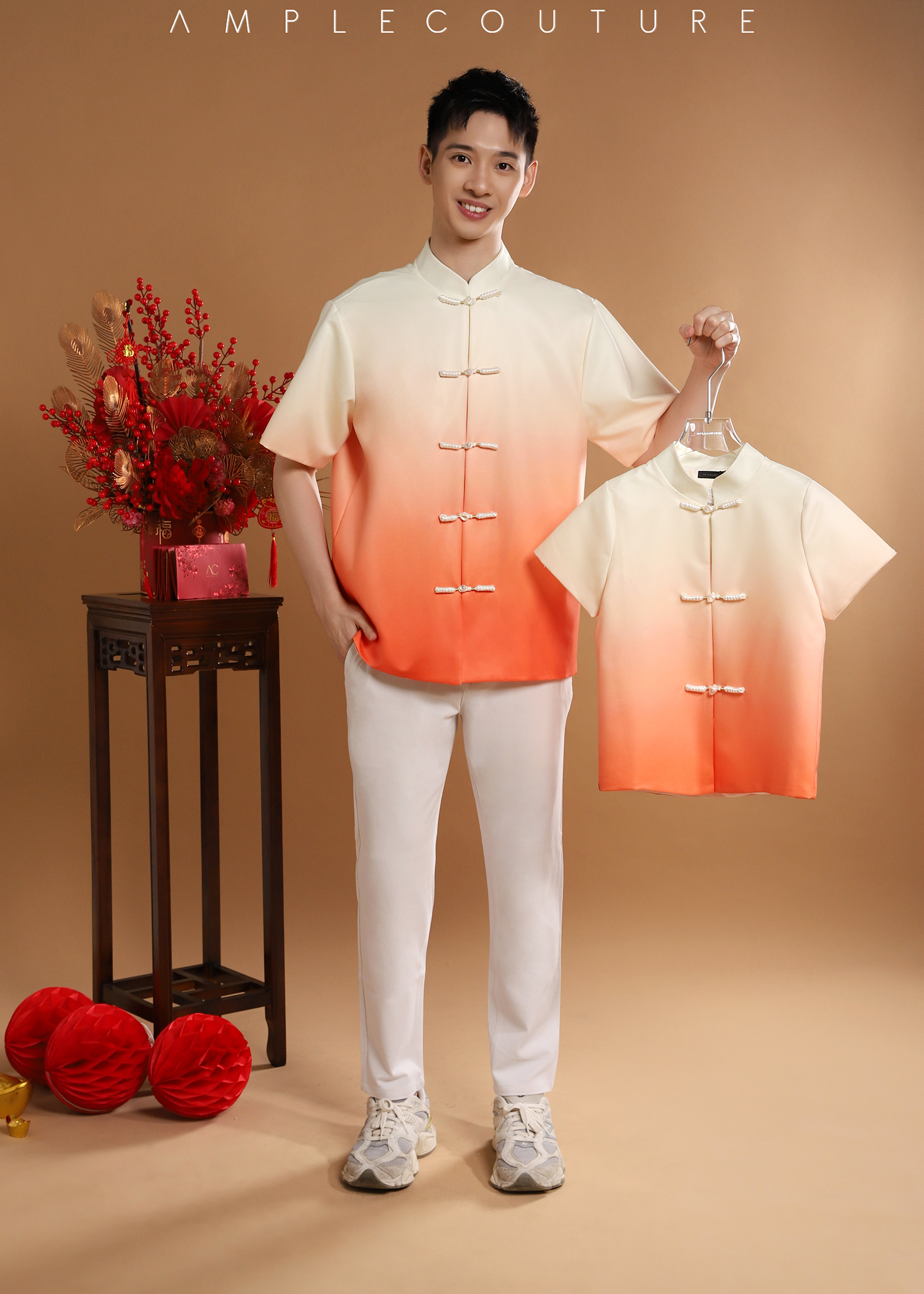 Gradient Colour Tang Suit - Kids AC336