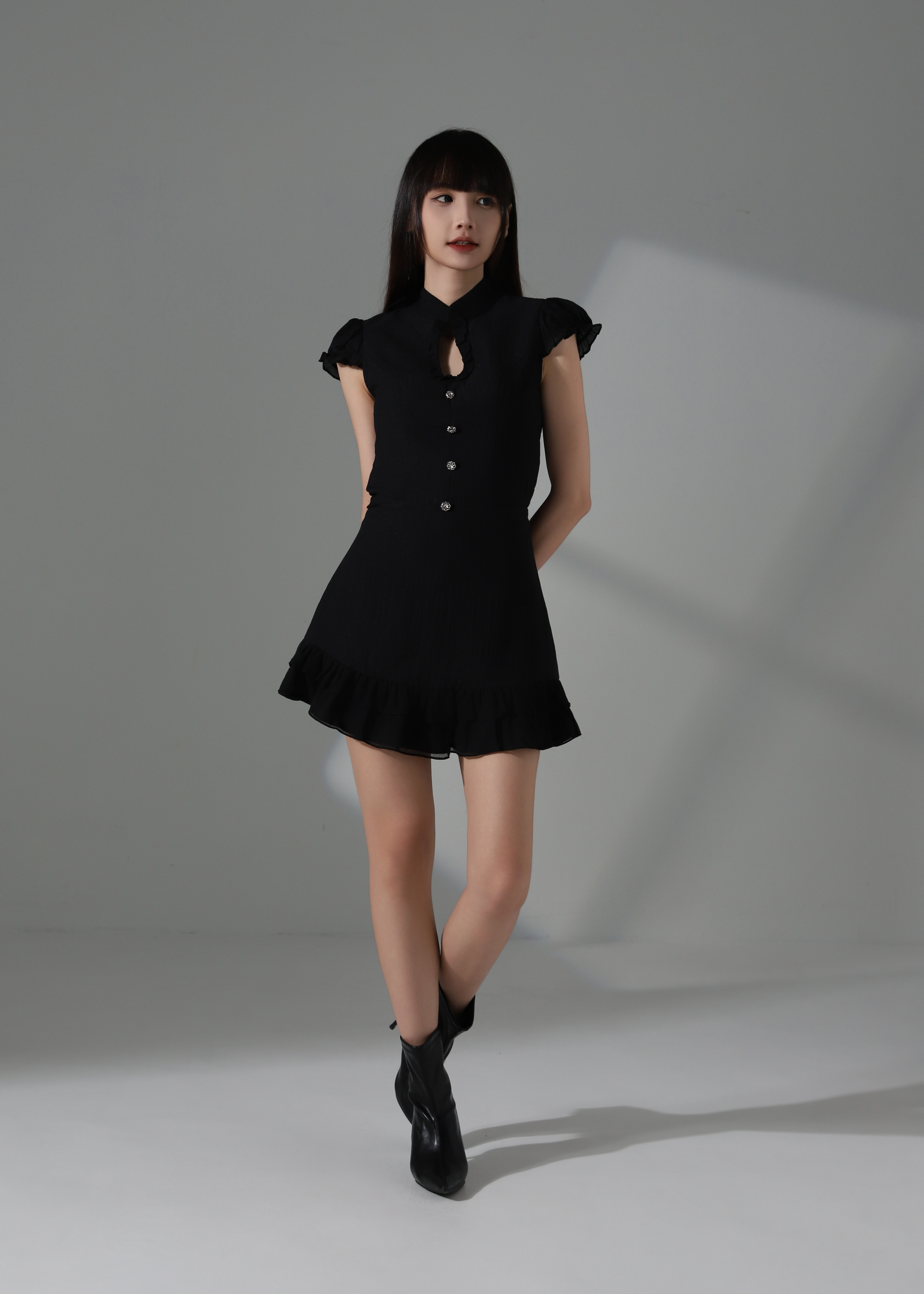 Ruffles Skirt Pants AC233