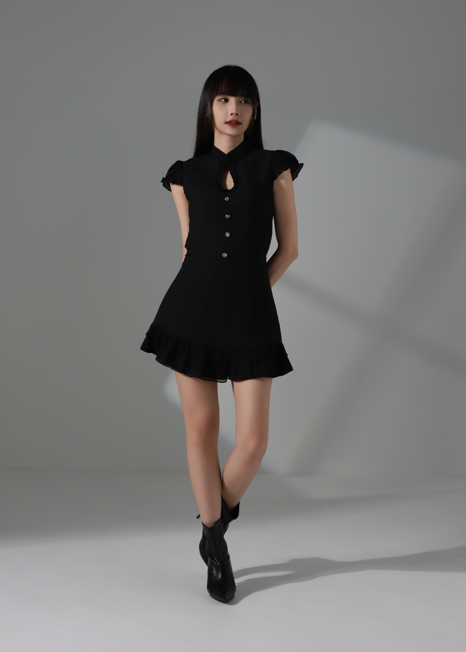 Ruffles Skirt Pants AC233