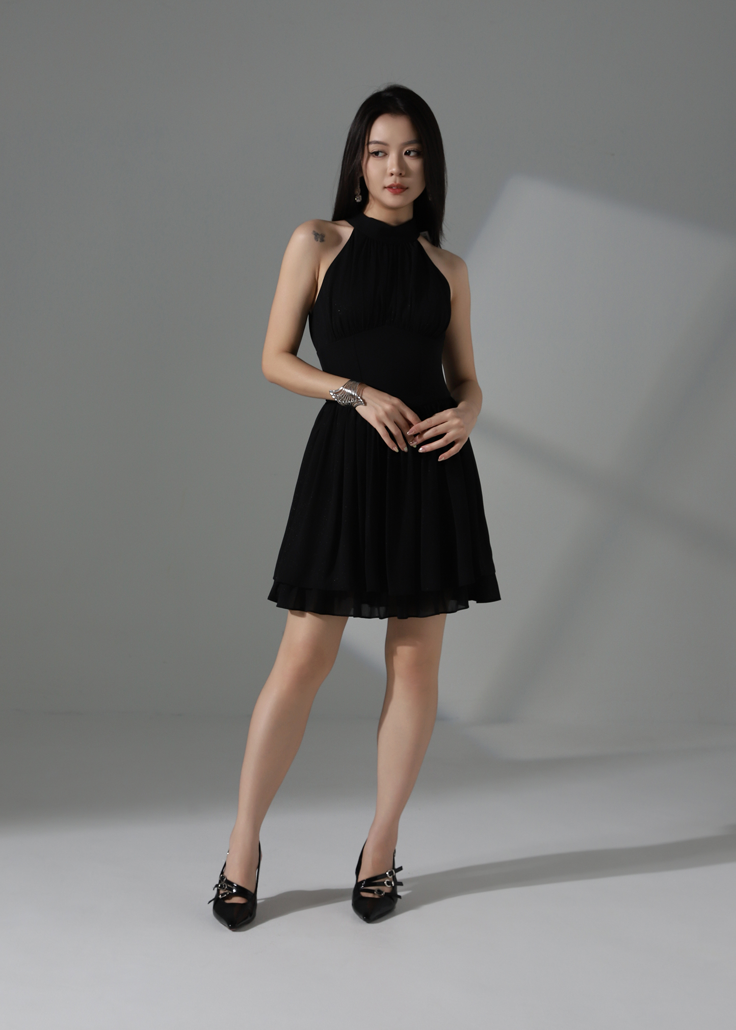 Halter Elegant Dress AC931