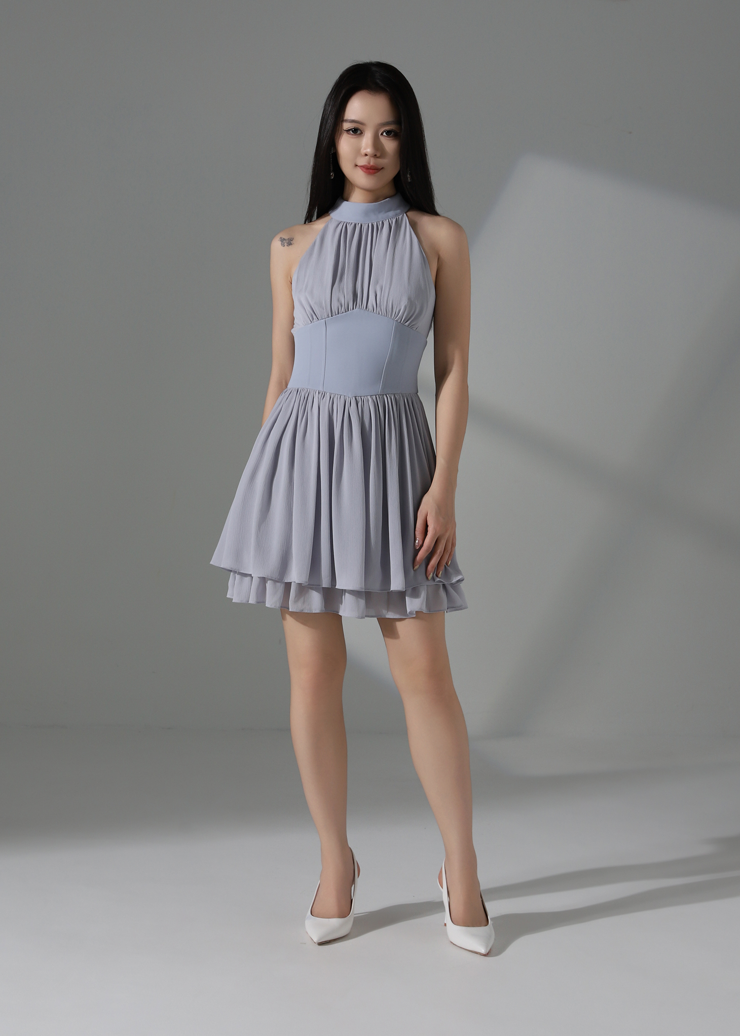 Halter Elegant Dress AC931