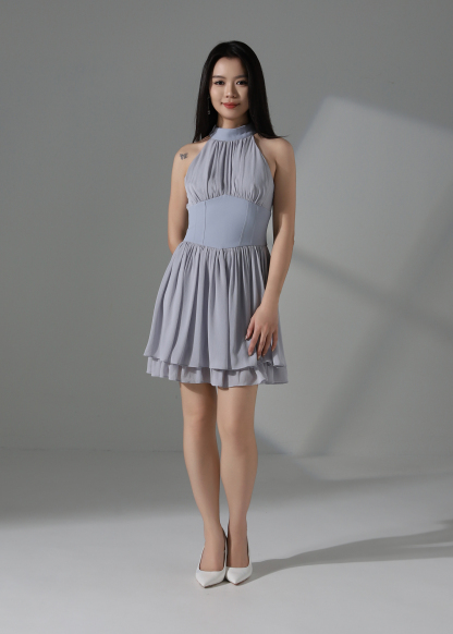 Halter Elegant Dress AC931