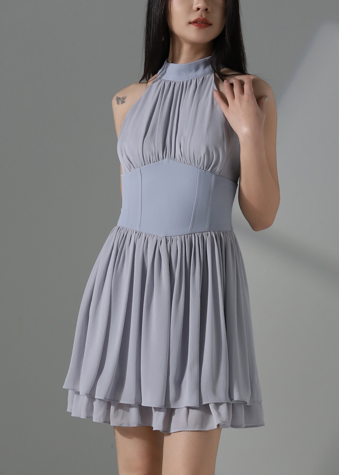 Halter Elegant Dress AC931