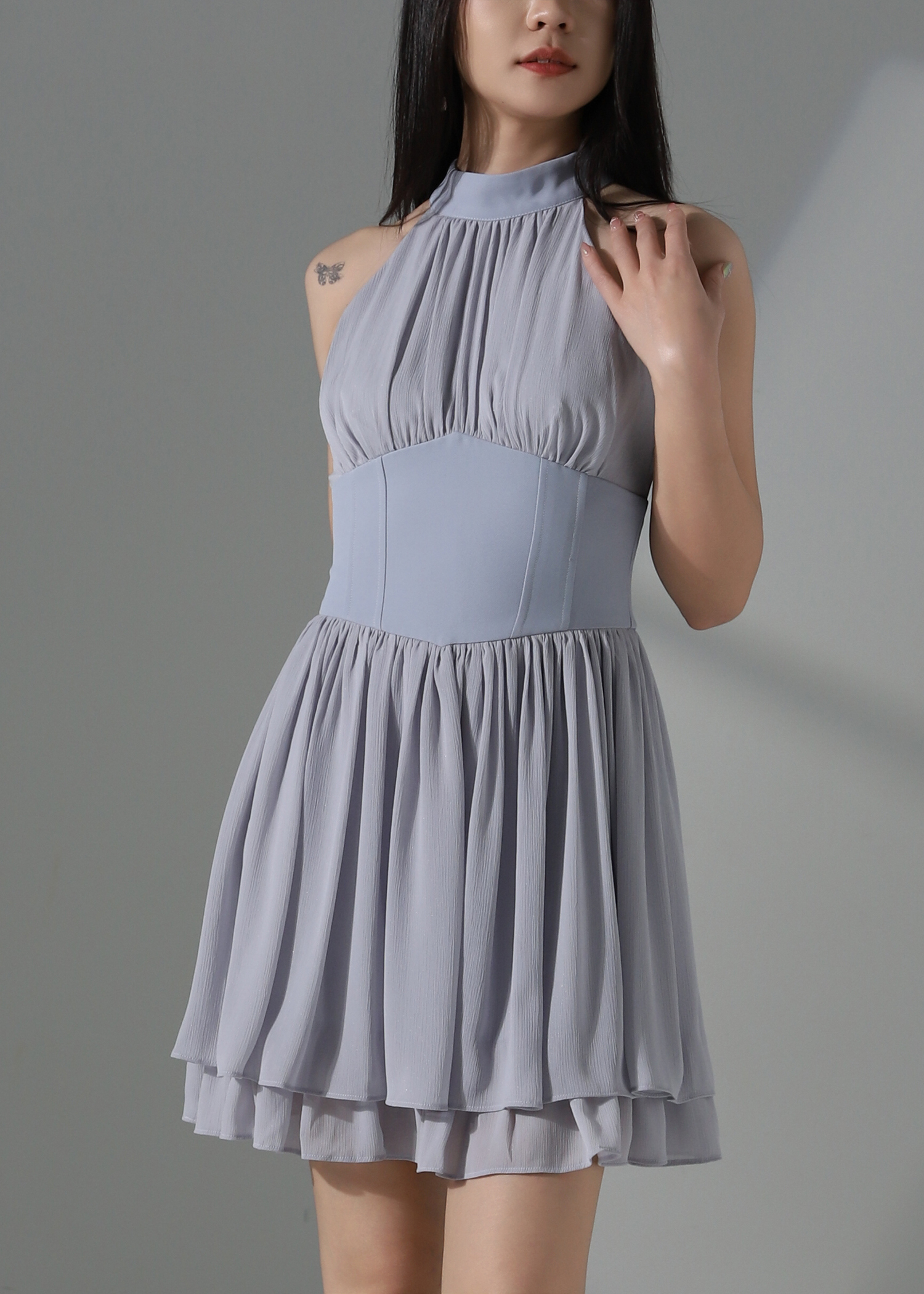 Halter Elegant Dress AC931
