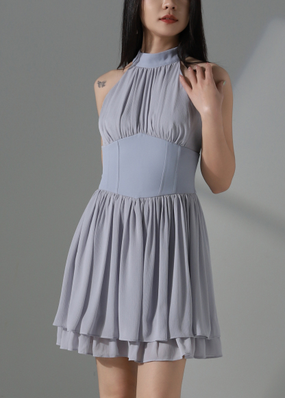 Halter Elegant Dress AC931