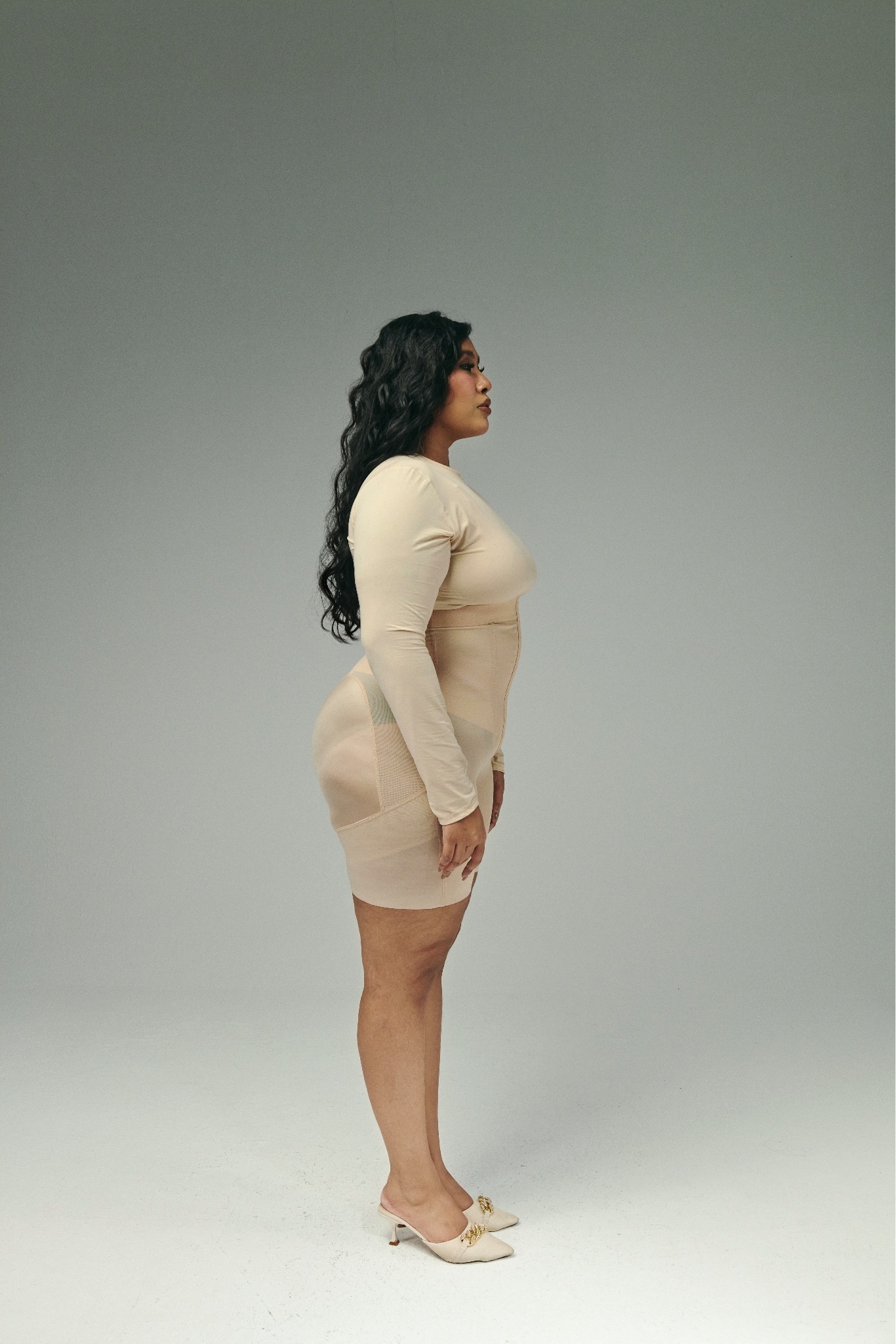 [SUPER WAISTED] PSP -  PICASSO 雕塑裤