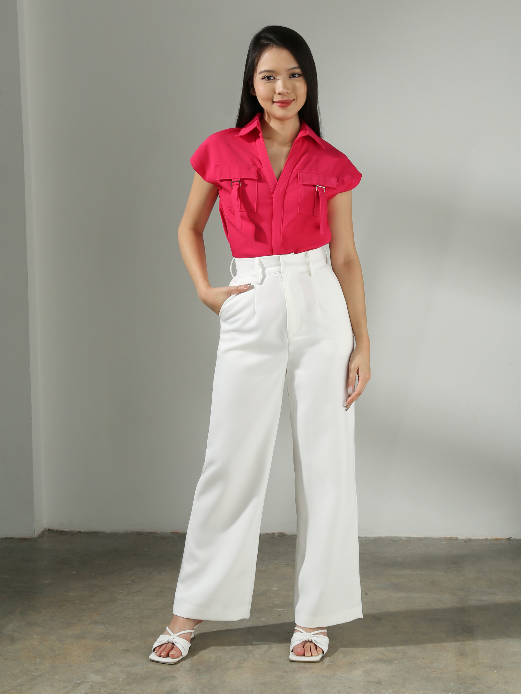 [PREORDER] High Waist Long Pants AC502