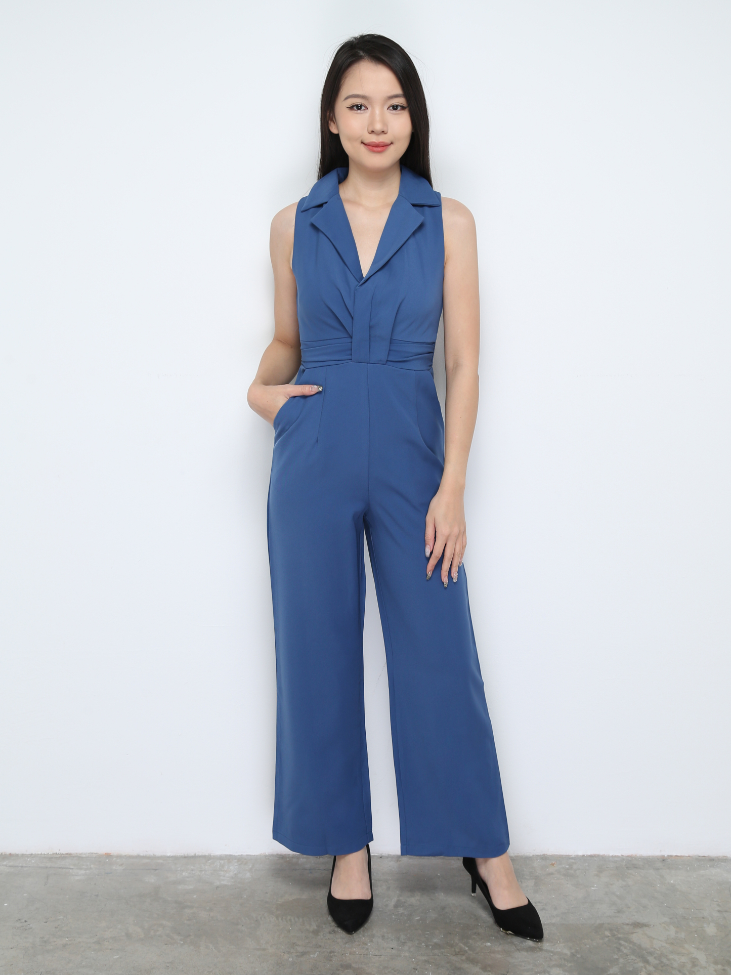 Sleeveless Formal Jumpsuit 28828