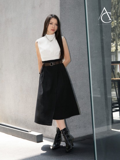 Sleeveless Waist Stretchable Top AC069