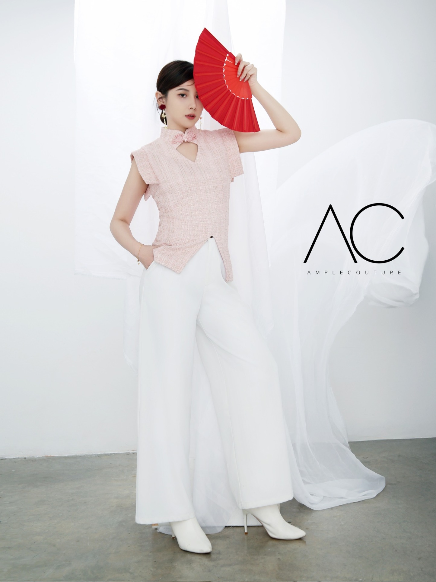 French Pleats Pants AC117