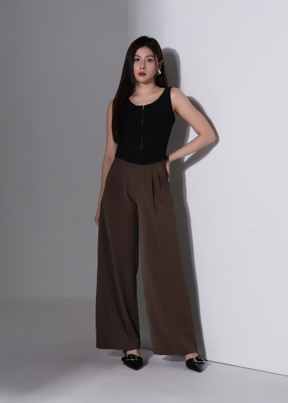 French Pleats Pants AC117