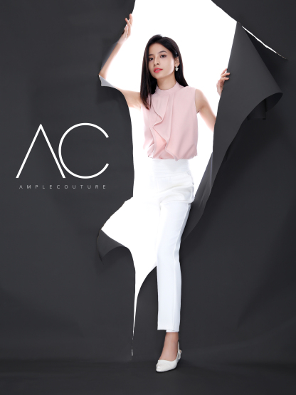 Sleeveless Wrap Top AC133