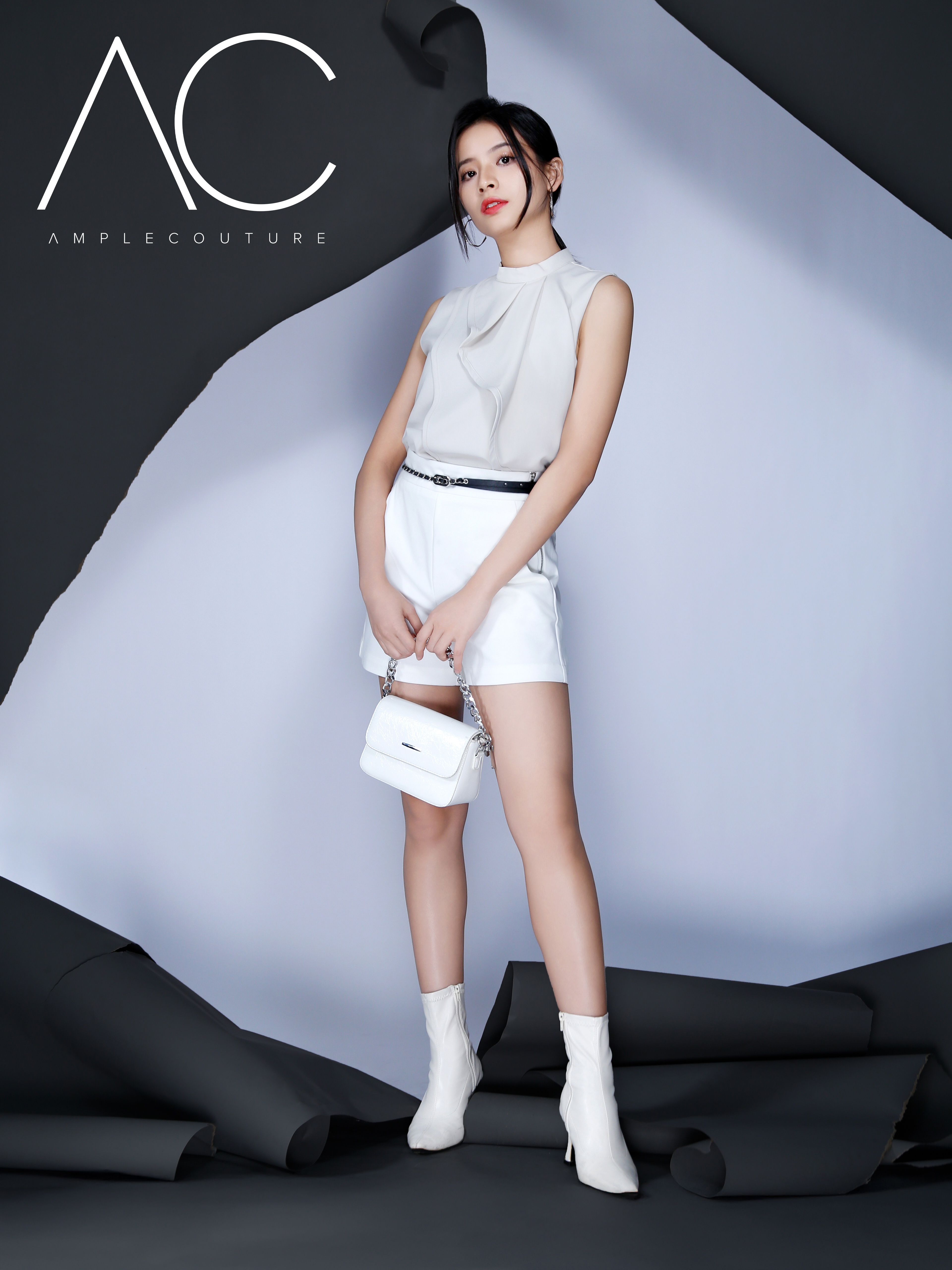 Sleeveless Wrap Top AC133