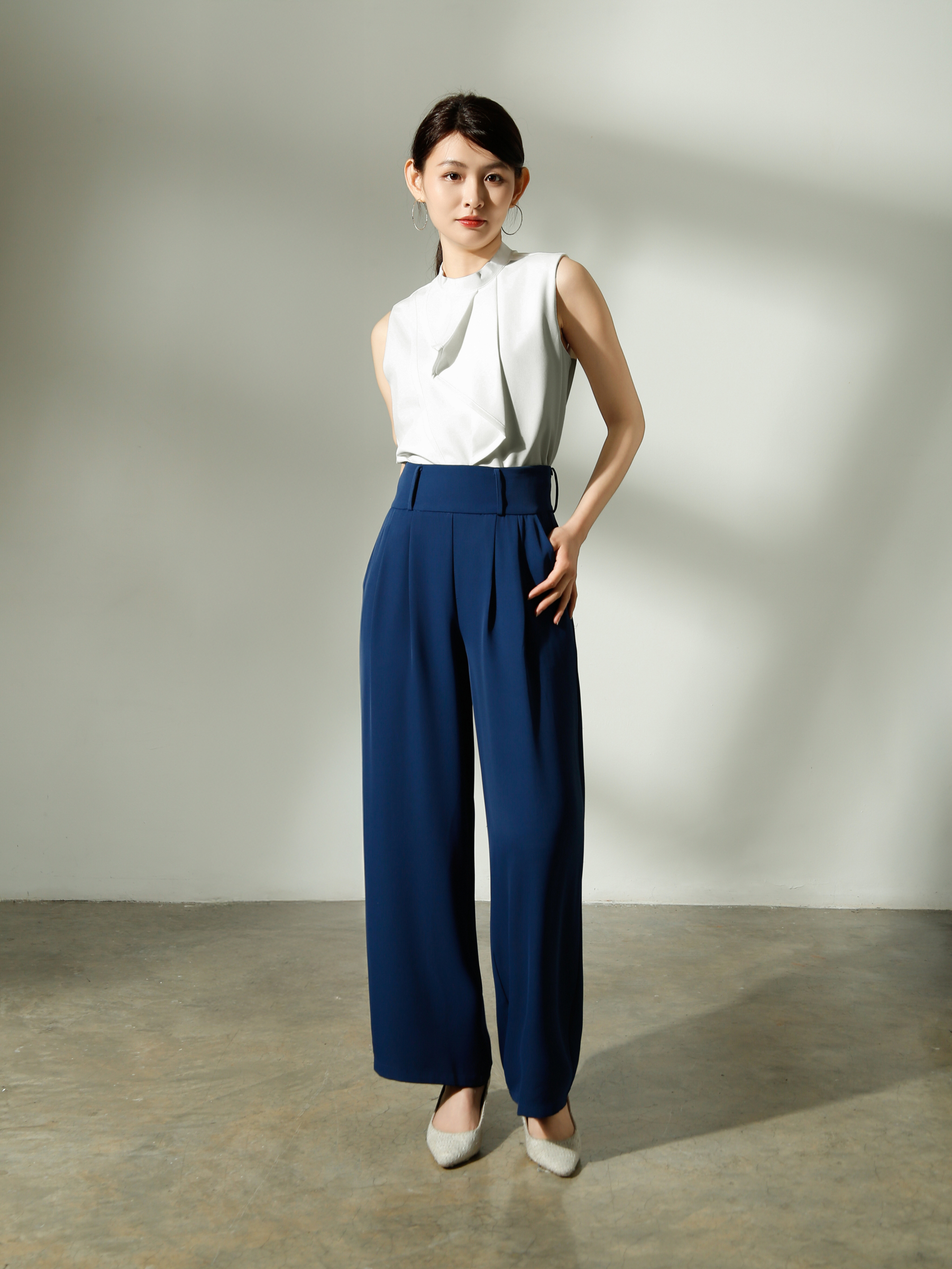 High Waist Formal Long Pants AC031