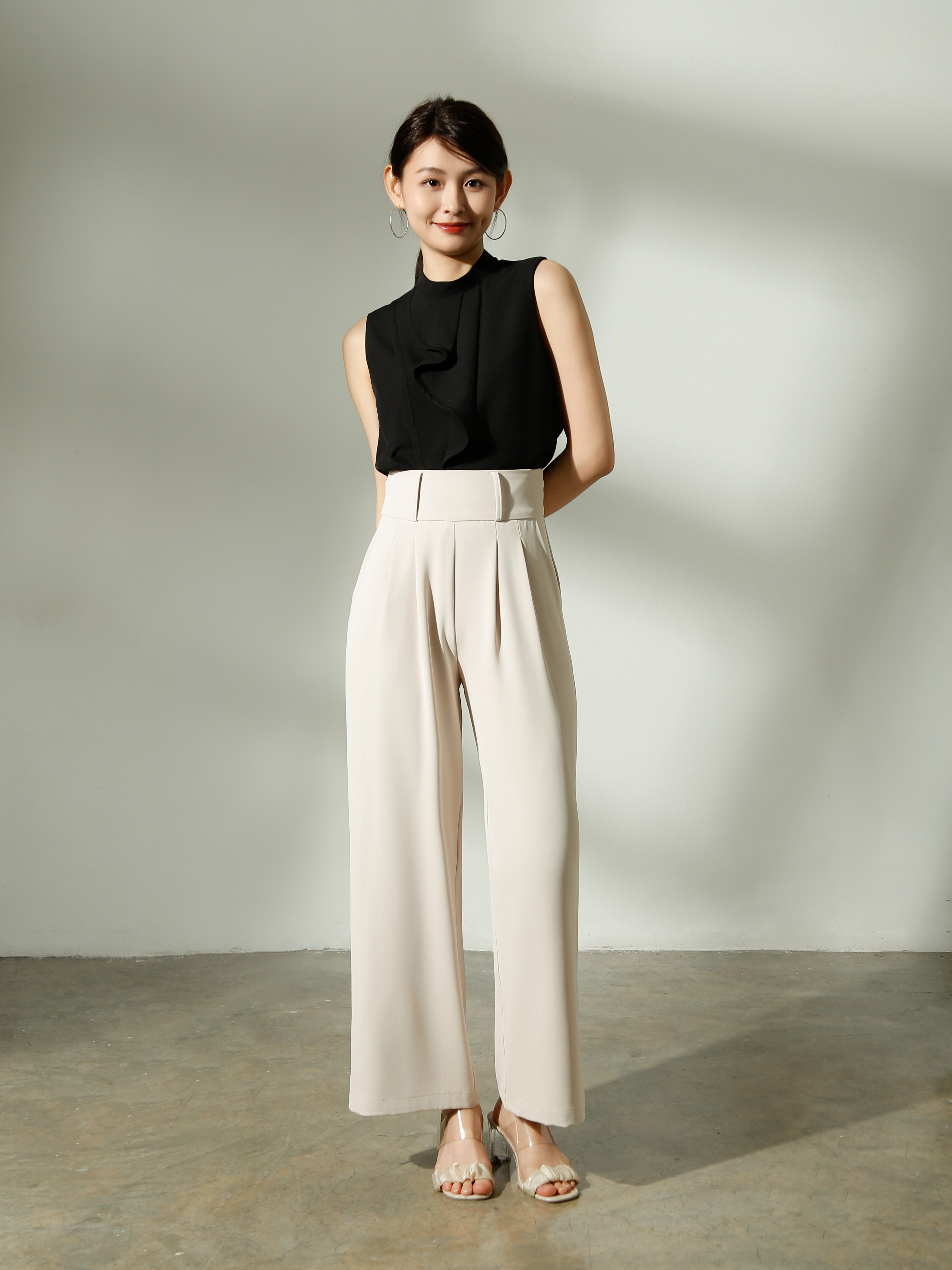 High Waist Formal Long Pants AC031