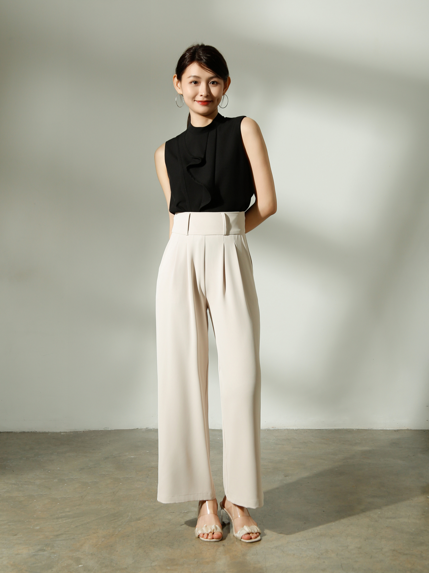 High Waist Formal Long Pants AC031