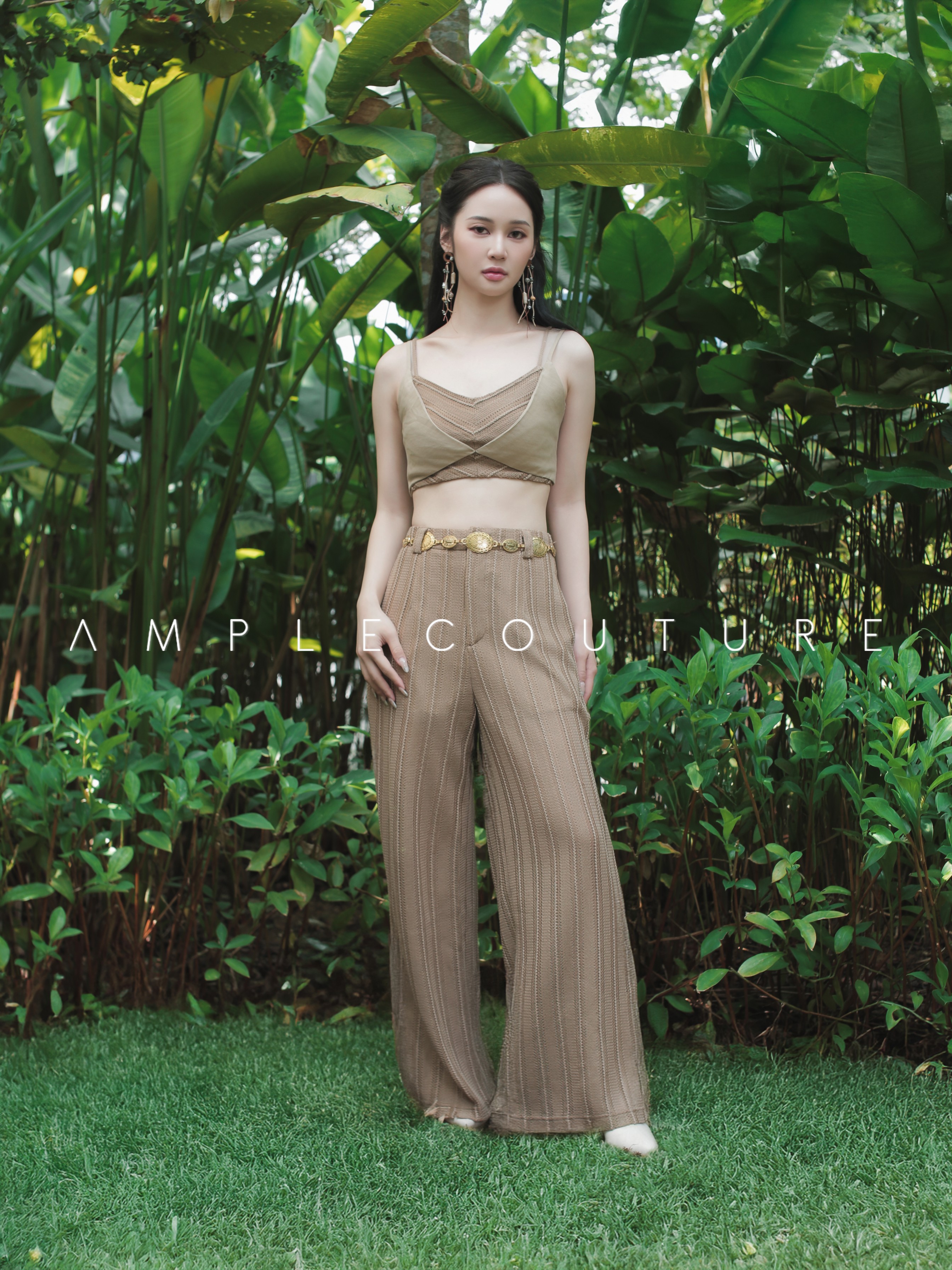 Stripe Long Pants AC140