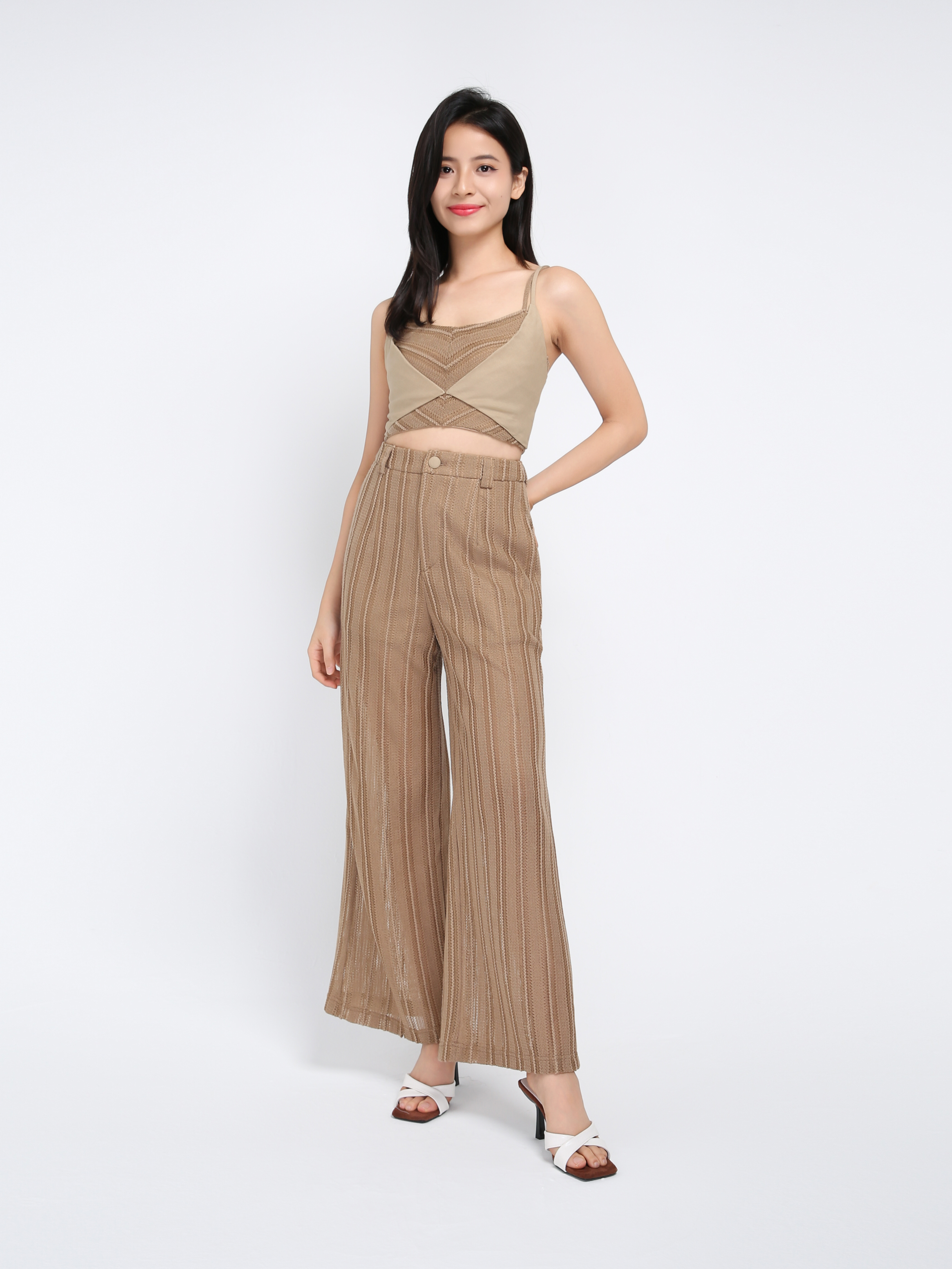 Stripe Long Pants AC140