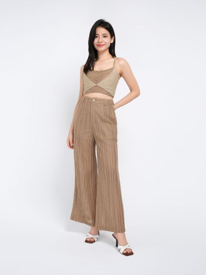 Stripe Long Pants AC140