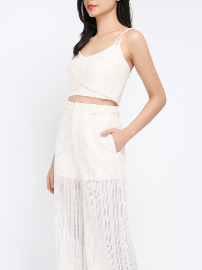 Stripe Long Pants AC140