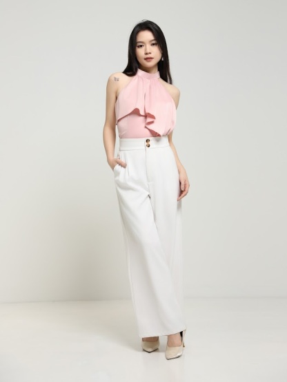 Halter Ruffles Top AC141