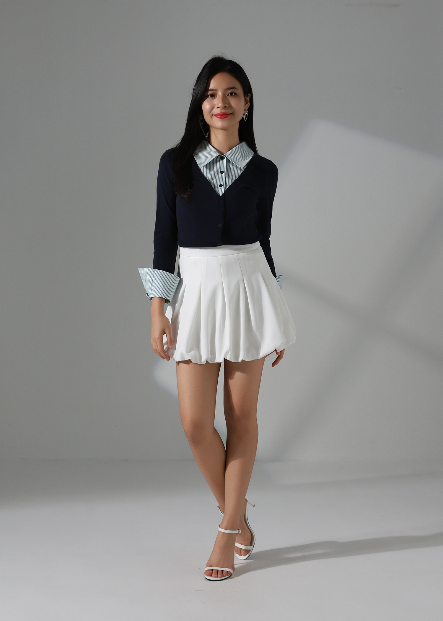 Fake Two Piece Top AC147