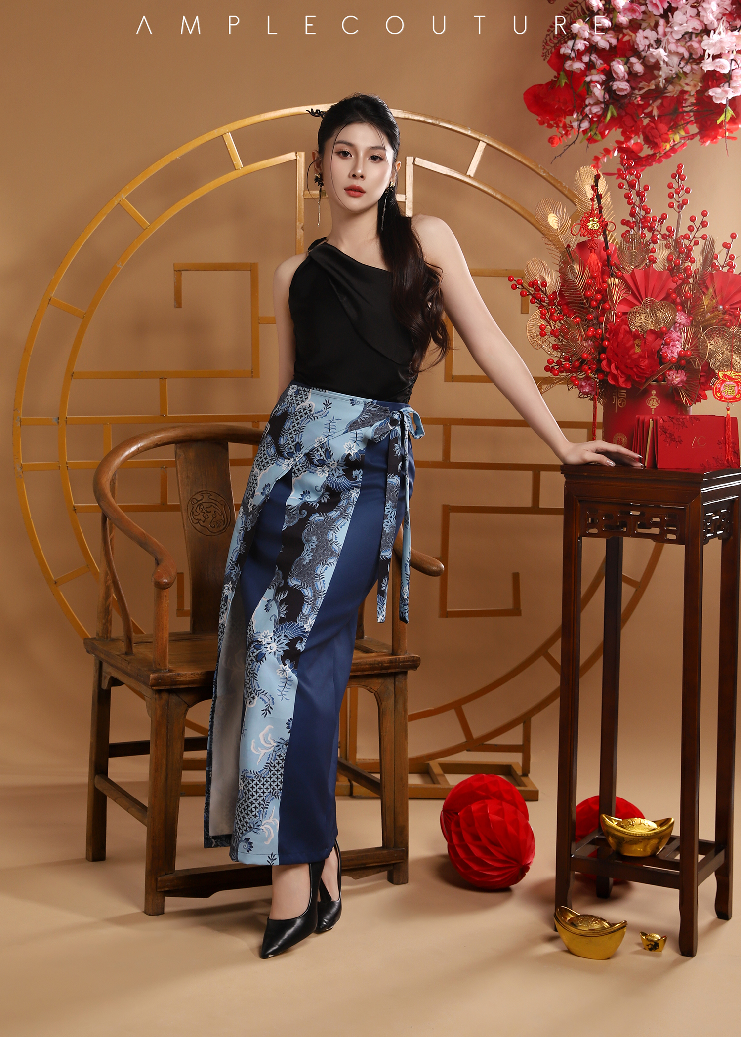 [PREORDER] Batik Style Skirt AC335