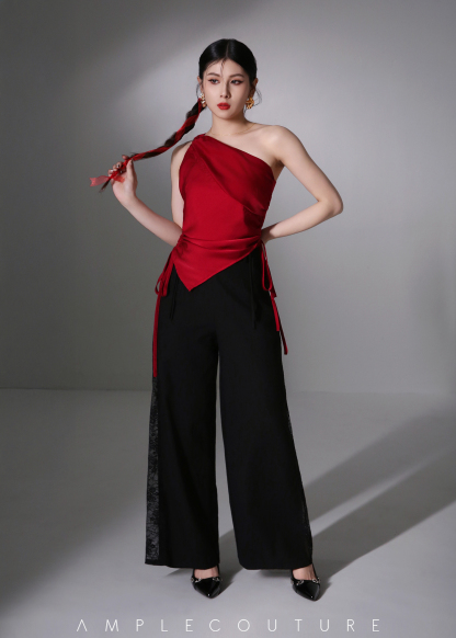 Sloping With Side Drawstring Top AC155