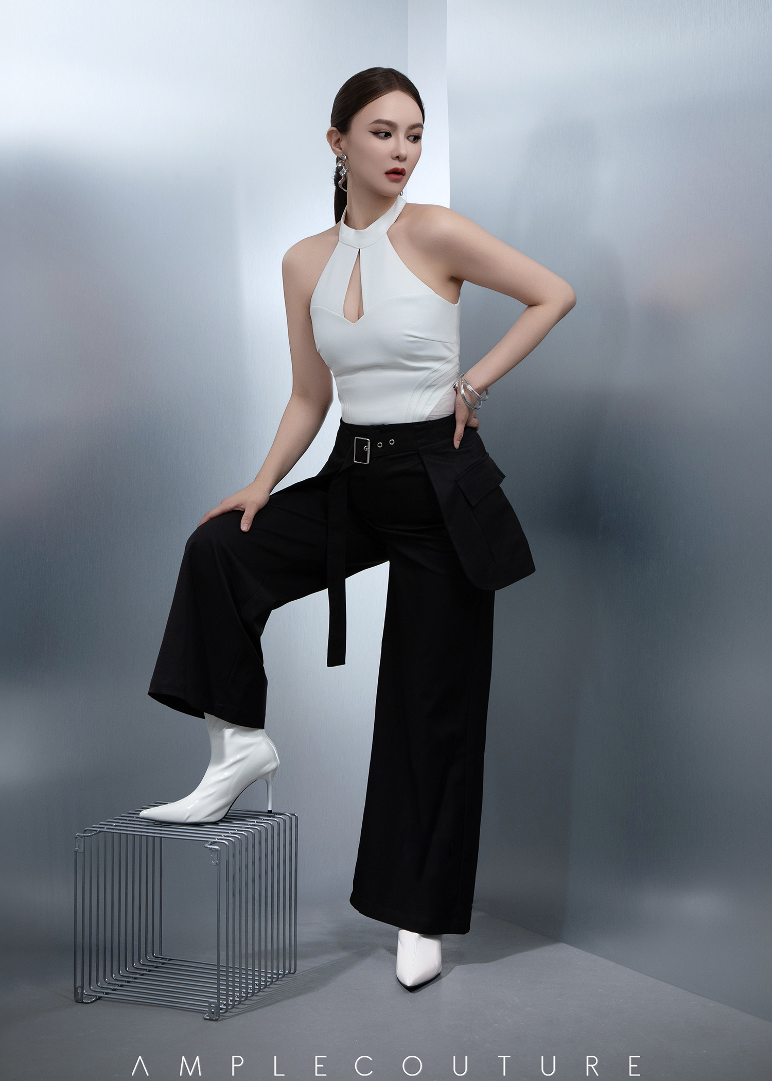 Formal Two Way Wear Long Pants AC927
