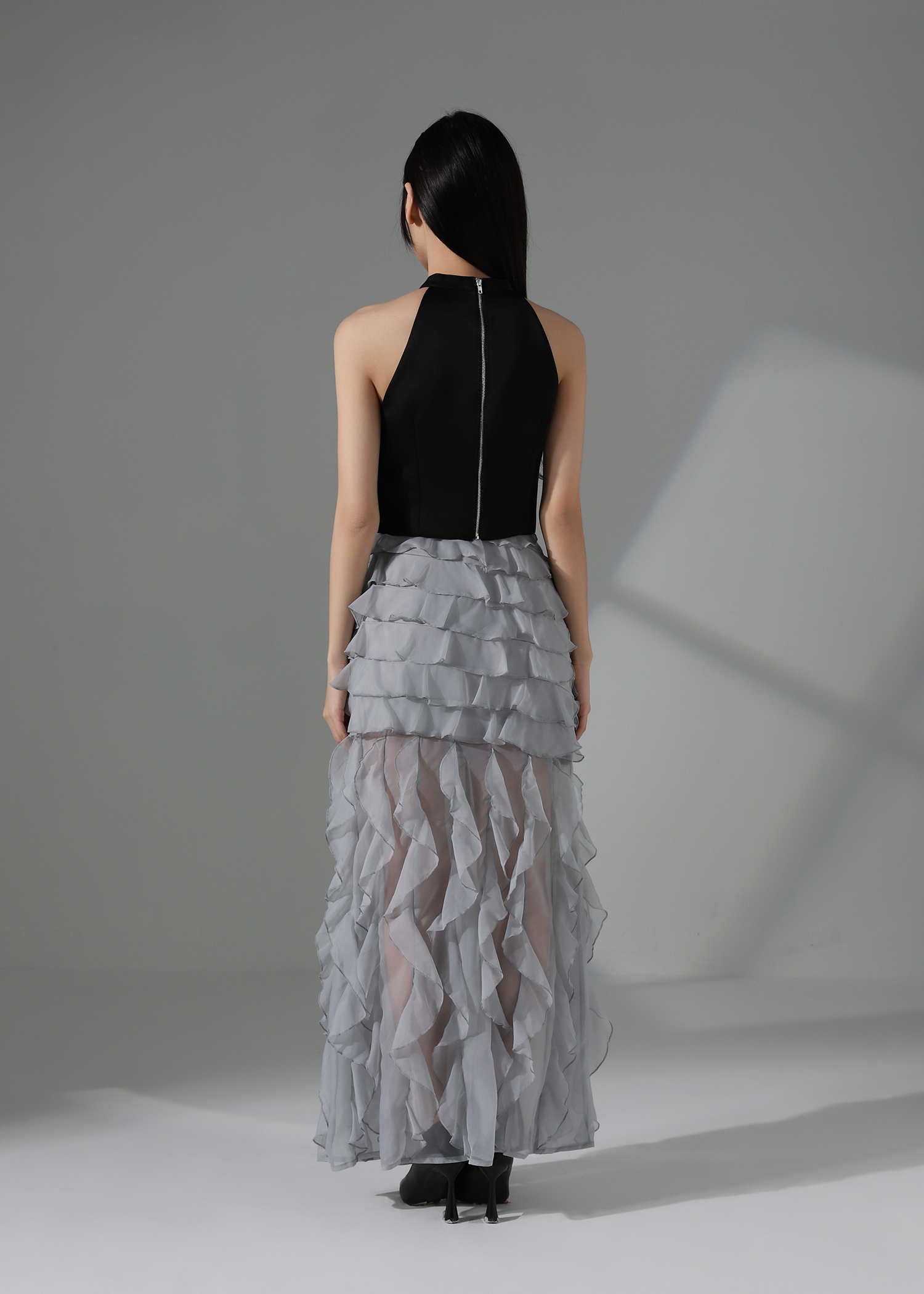 High Waist Ruffles Skirt AC162