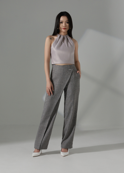 Cut-Out Halter Top AC163