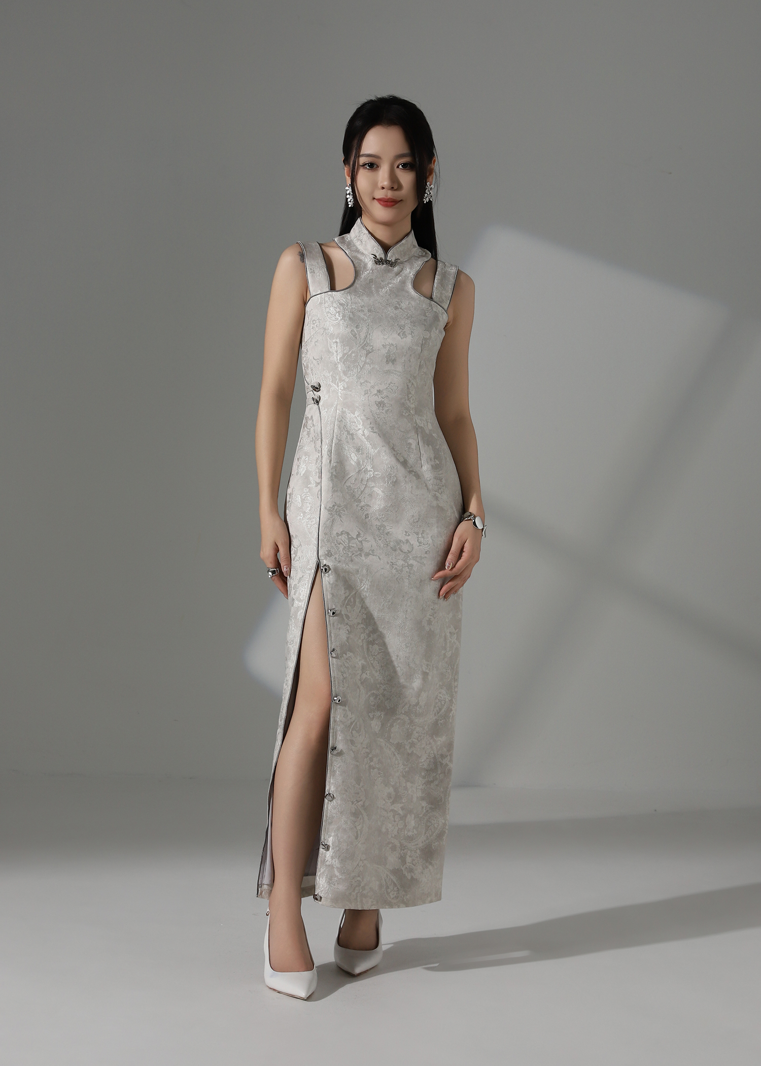Elegant CNY Dress AC164