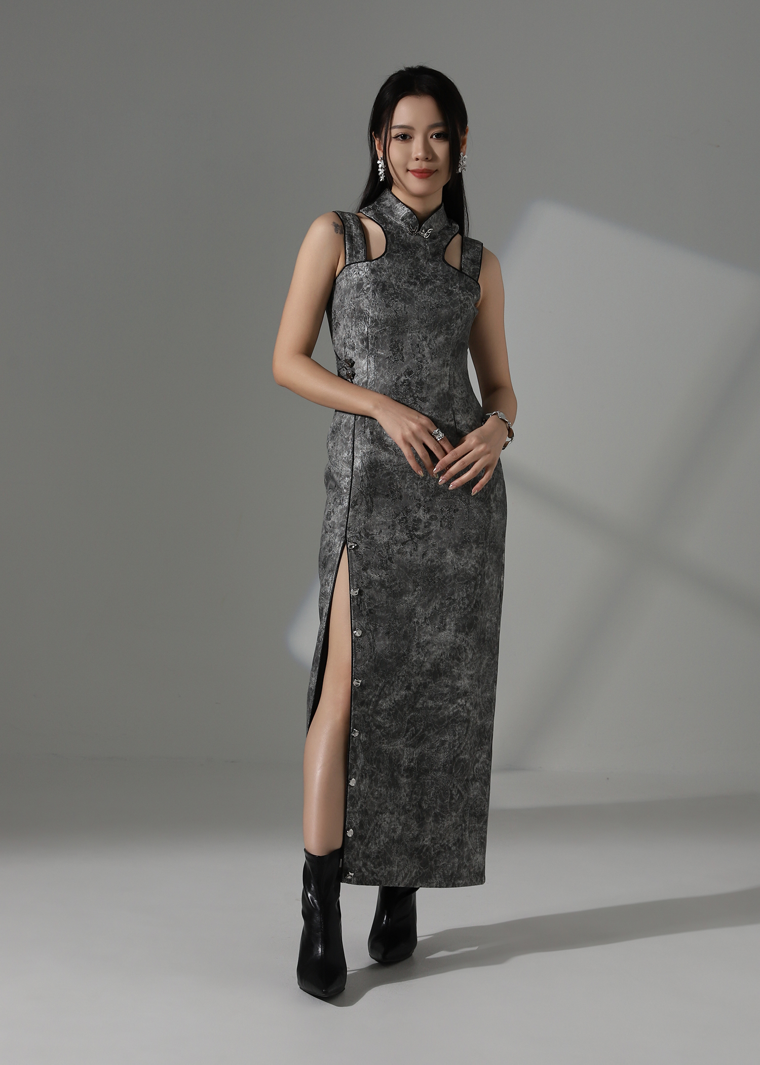 Elegant CNY Dress AC164