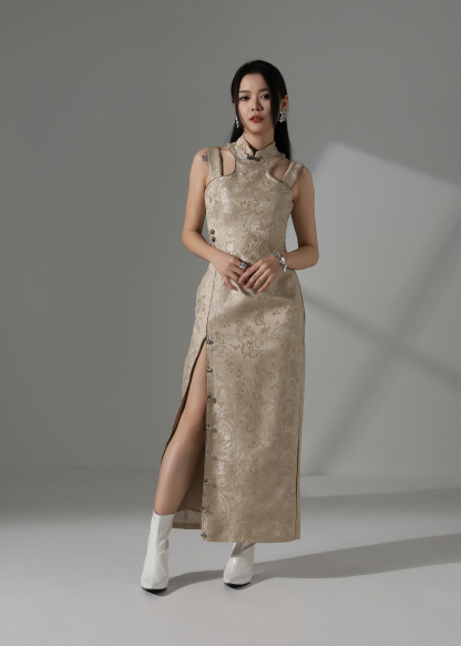 Elegant CNY Dress AC164