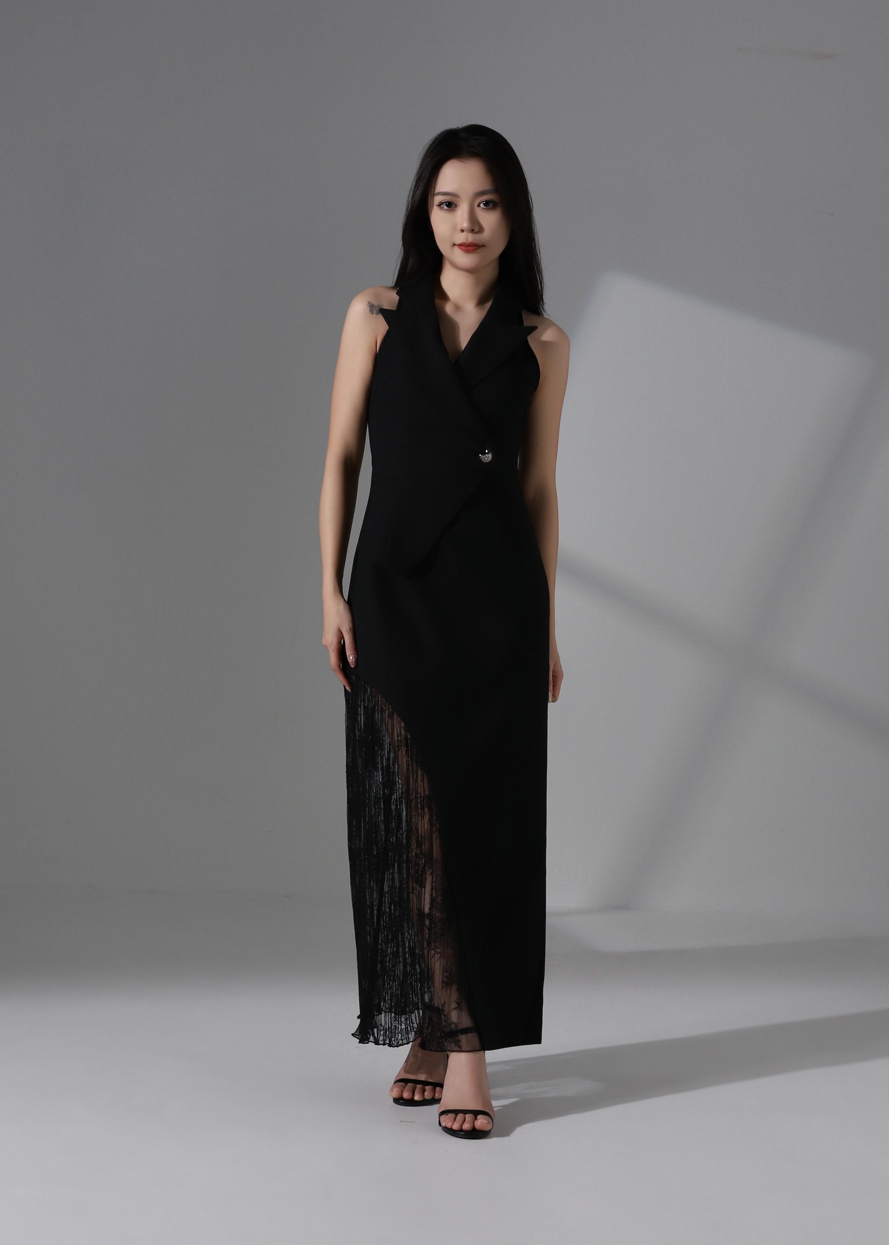 Elegant Lace Suit Dress AC168