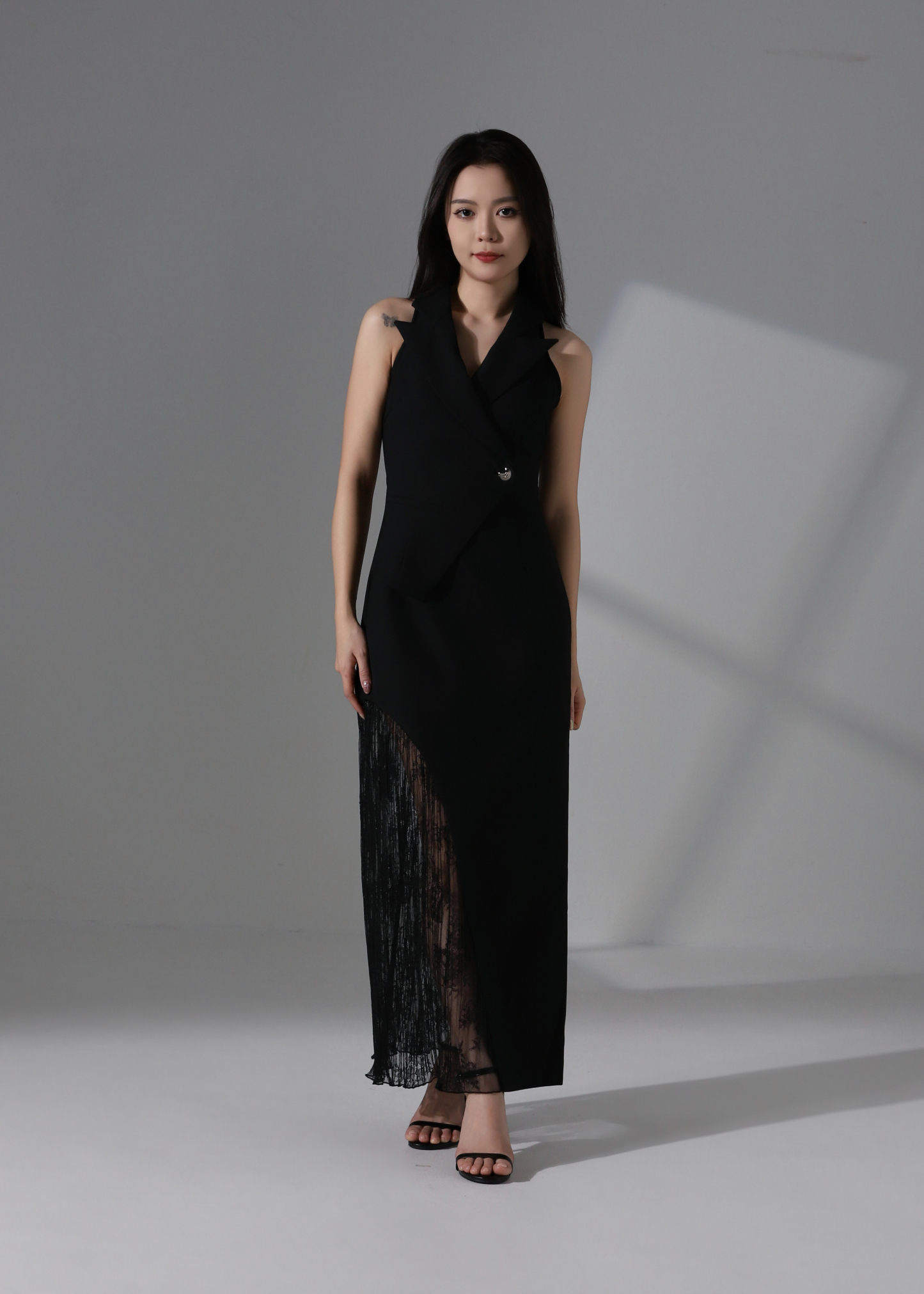 Elegant Lace Suit Dress AC168