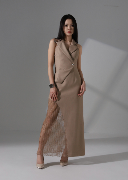 Elegant Lace Suit Dress AC168