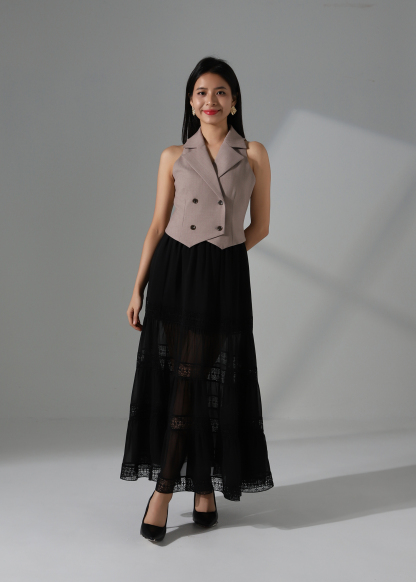 Elegant Sleeveless Blazer AC176