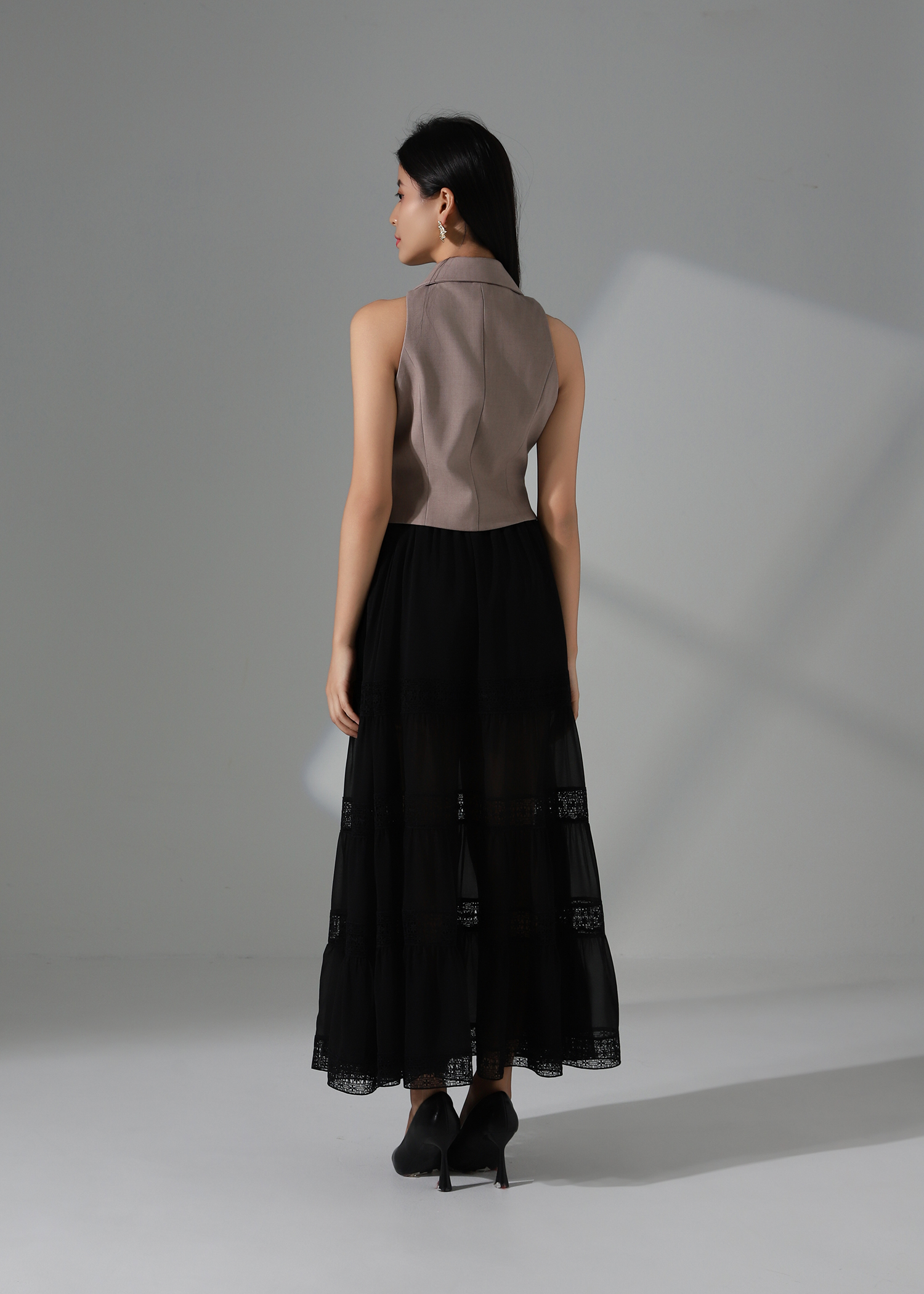 Elegant Sleeveless Blazer AC176