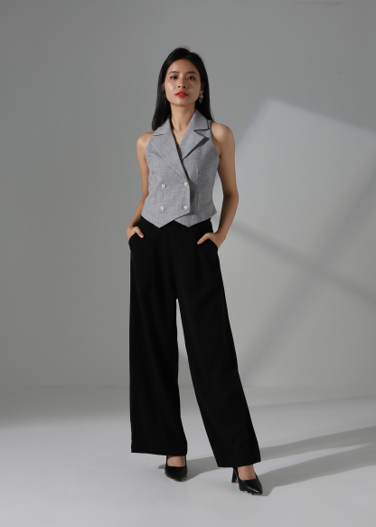 Elegant Sleeveless Blazer AC176