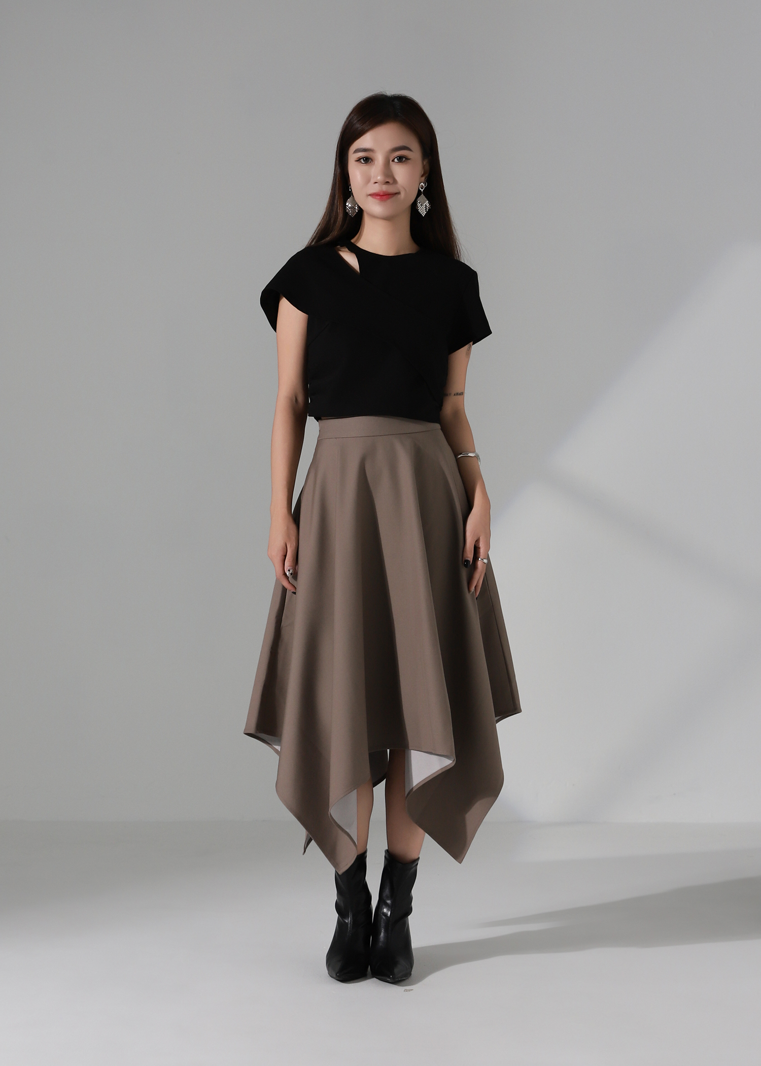 Sculpted Wrap Crop Top AC185