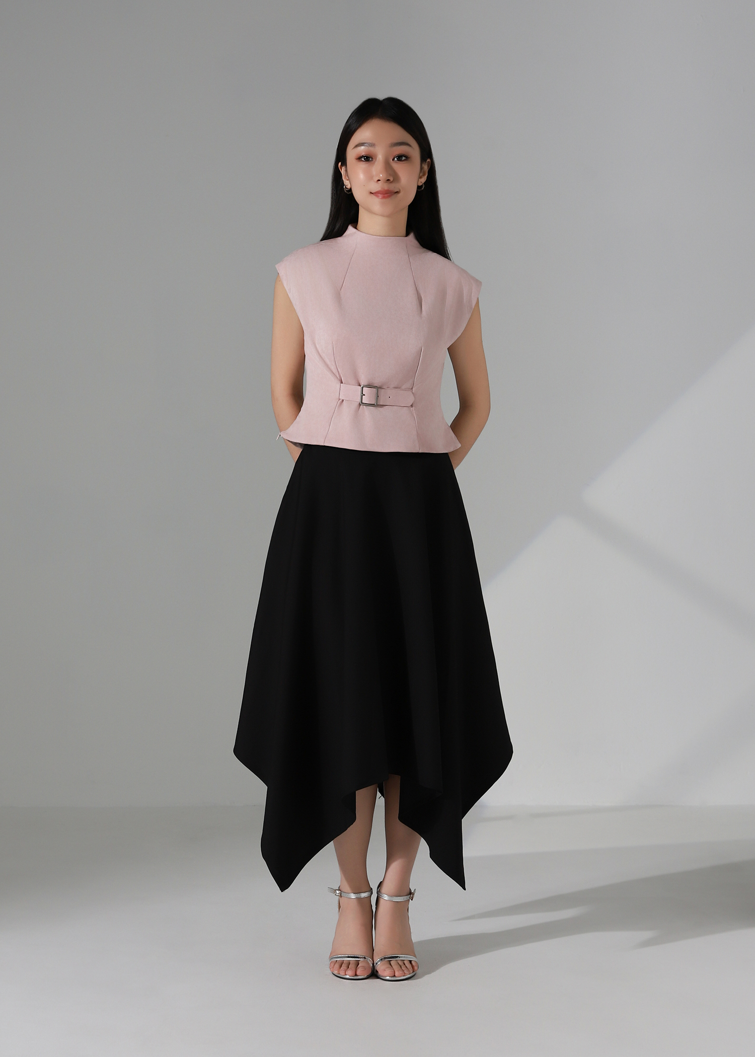 Belted Suede Top AC190