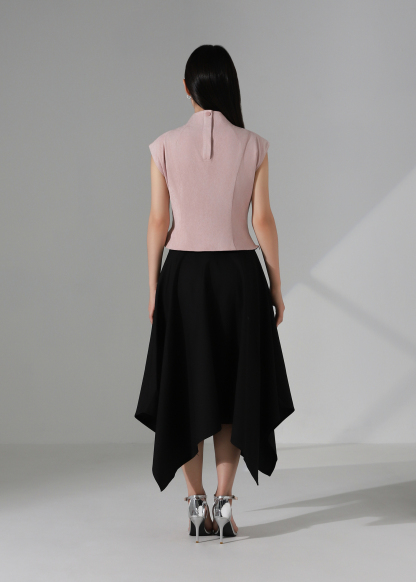 Belted Suede Top AC190
