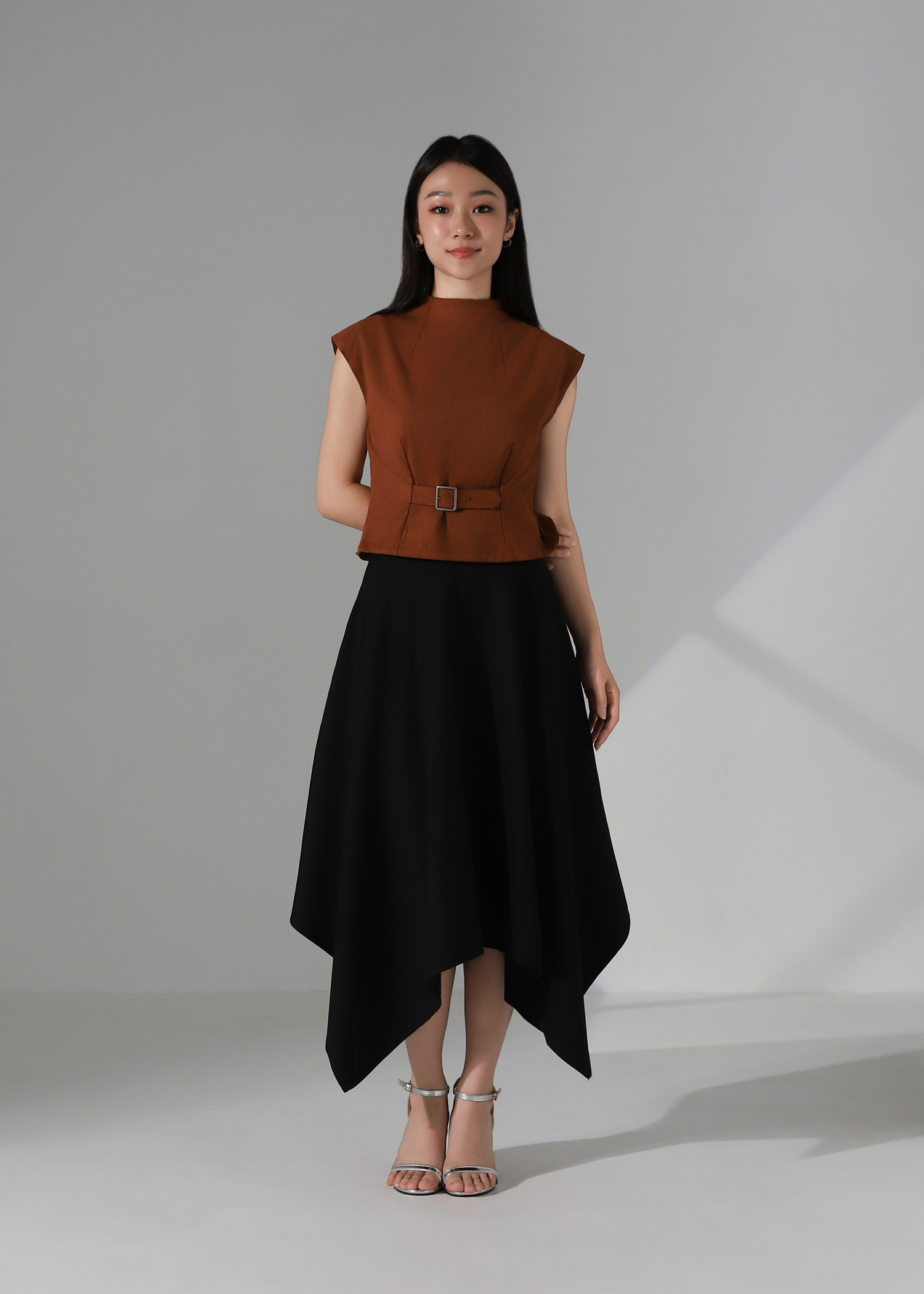Belted Suede Top AC190