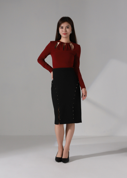 Long Sleeve Slim Fit Basic Top AC191