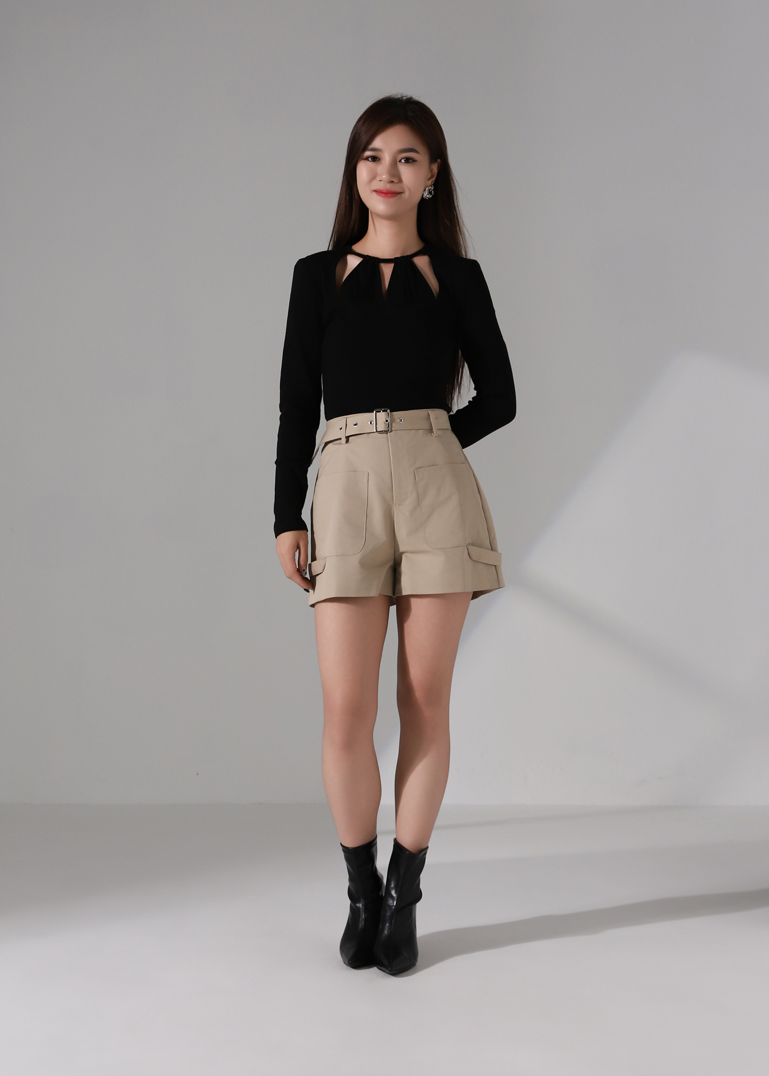 Long Sleeve Slim Fit Basic Top AC191