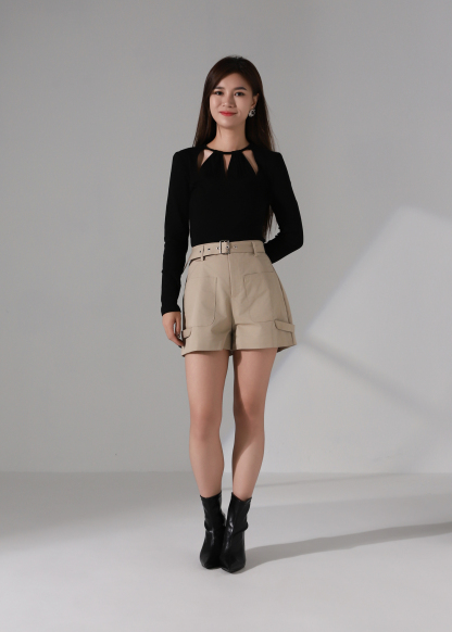 Long Sleeve Slim Fit Basic Top AC191
