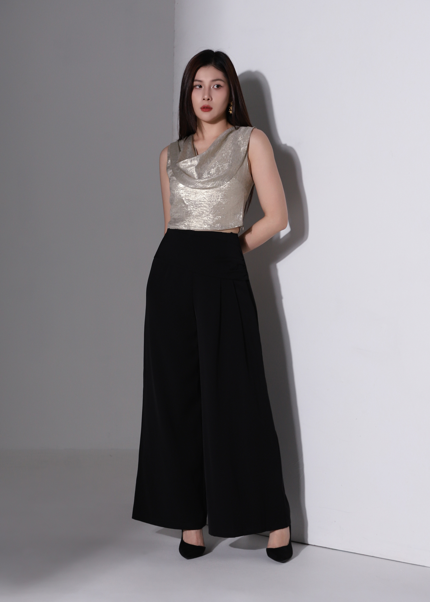 Formal Wrap Long Pants AC194