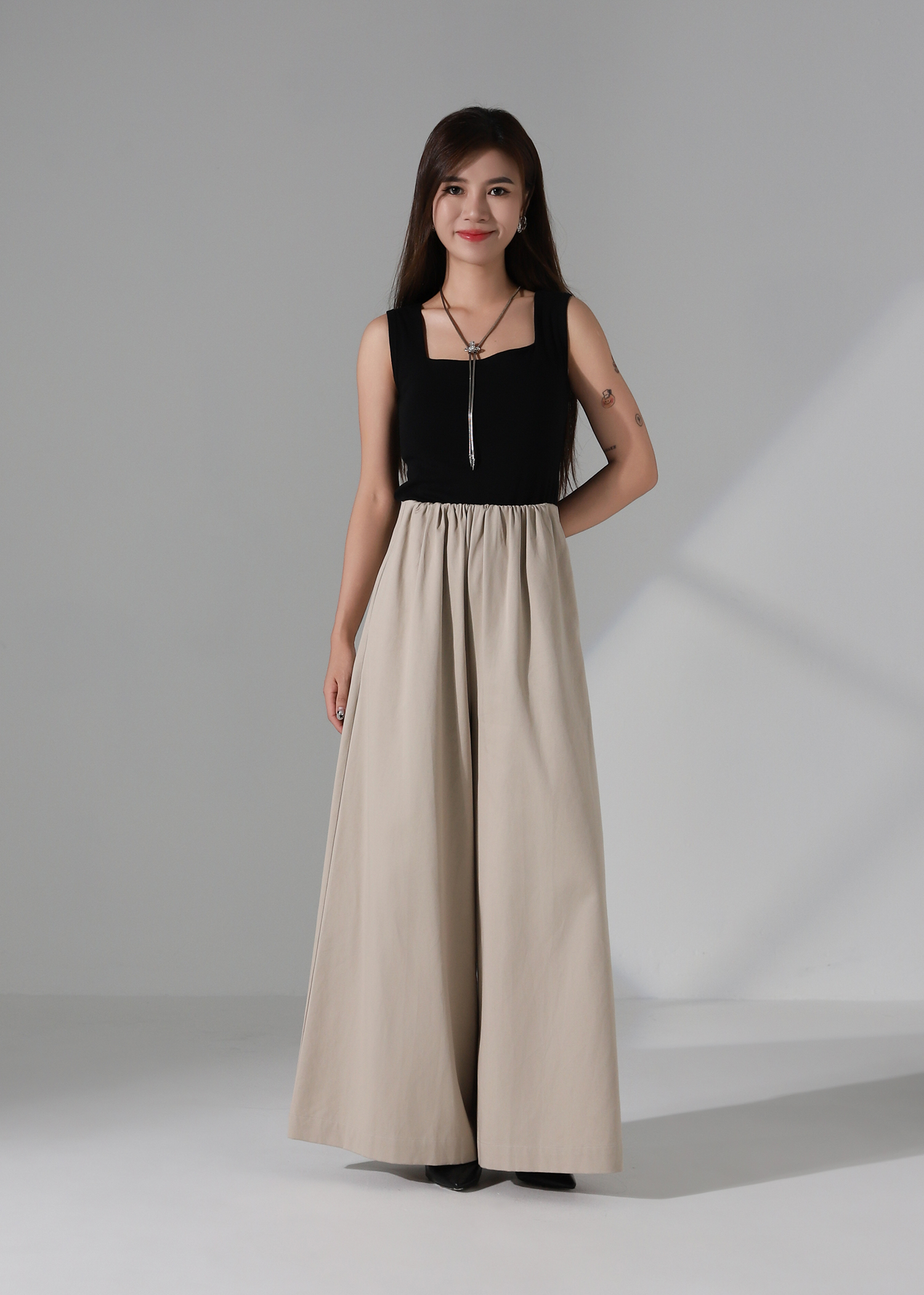 Wide Leg Casual Wear Long Pants AC249
