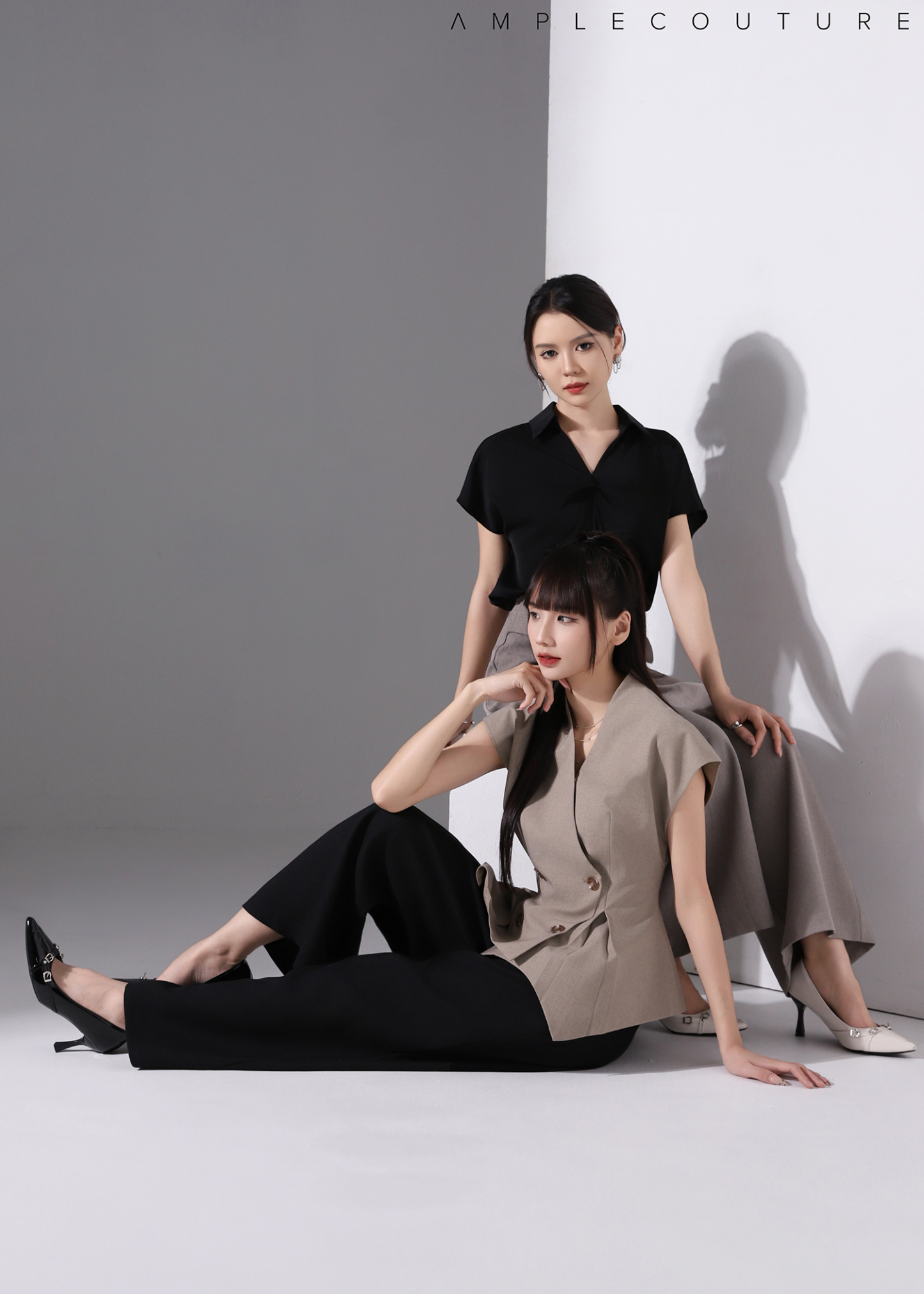 Double Button Vest Top AC261